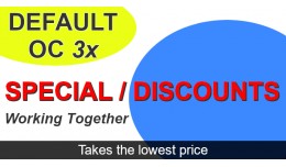 Special and discount takes lowest price fix 3x o..