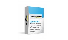 Opencart Üyeliksiz Alışveriş Engelleme