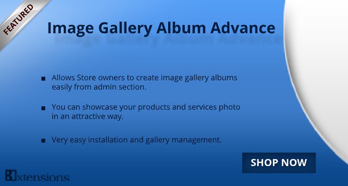 Opencart Image Gallery Album Manager Advance