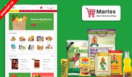Marlos Grocery OpenCart 3 Multistore Theme