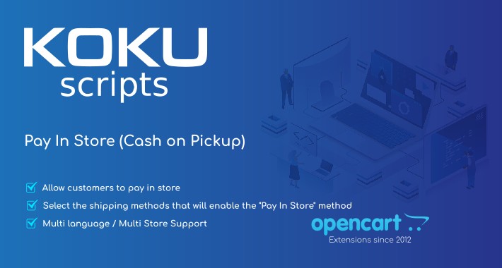 Pay In Store / Cash On Pickup