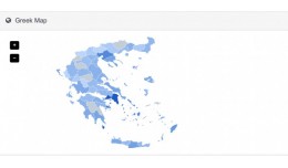 Greek Map in admin dashboard 2x