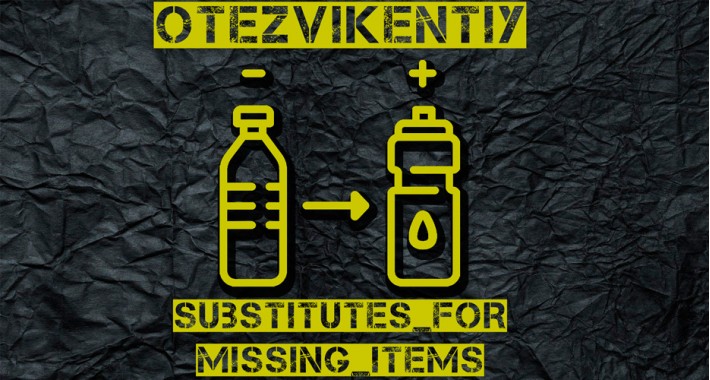 Substitutes For Missing Items