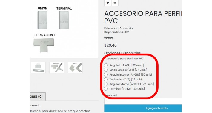SKU quantity