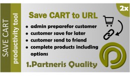 Save Cart as Link for OpenCart 1.5 - 2.x