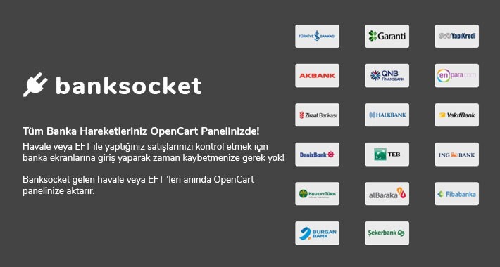 Banksocket - Banka Entegrasyonu