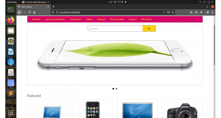 Sticky and amazing search box