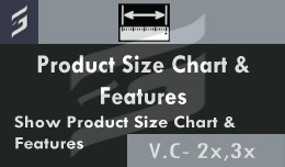 SG Product Size Chart / Product Features