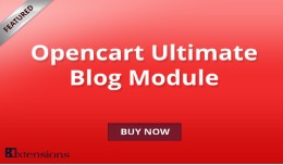 Opencart Ultimate Blog Module (OCMOD)