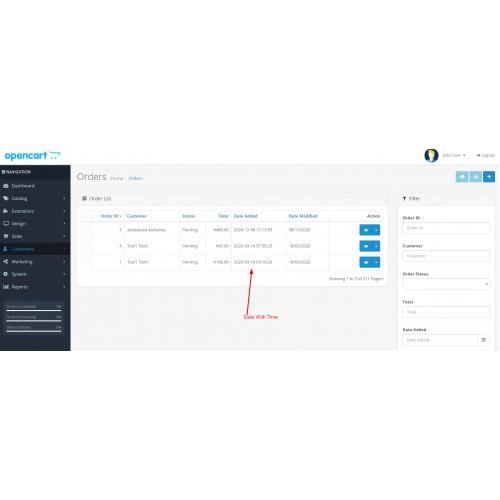 opencart-date-time-set-with-timezone