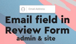 Add email field to Review Form