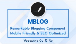 MBlog - Remarkable Blogging Component - 4x, 3x, 2x
