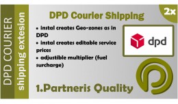 DPD Courier Shipping Extension for OpenCart 2.x