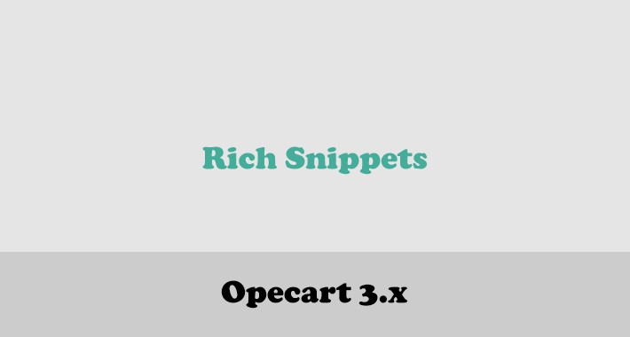 Rich Snippets