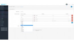 Tabs with modules