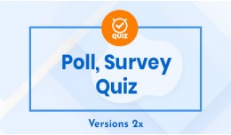 Advance Poll  Quiz Survey Module (2.x , 3.x &..