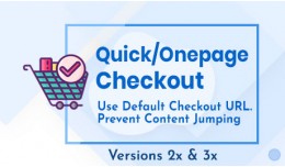 Quick Checkout / Onepage Checkout