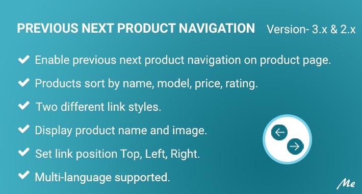 Previous Next Product Navigation