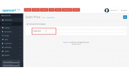 Weight Price / Gram Price