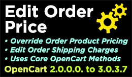 Edit Order Price
