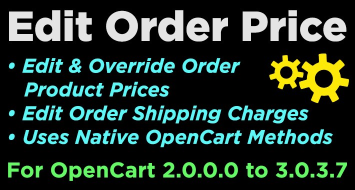 Edit Order Price