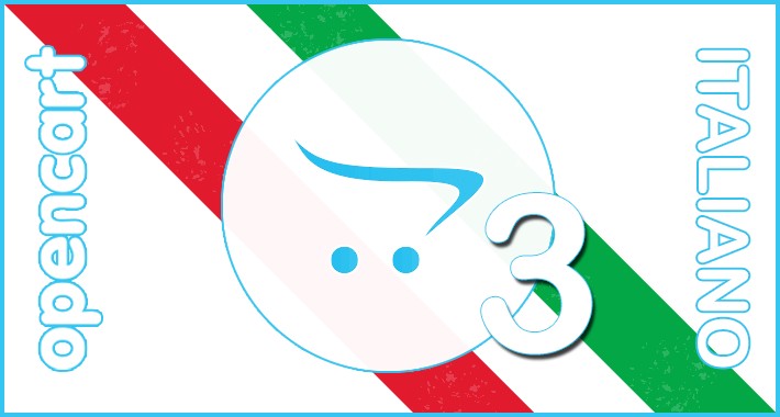 Opencart 3.0.3.8 Italiano Professionale - Italian Language Pack