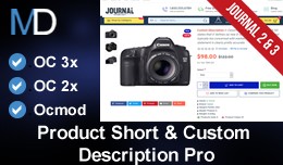 Product Short & Custom Description Pro Journ..