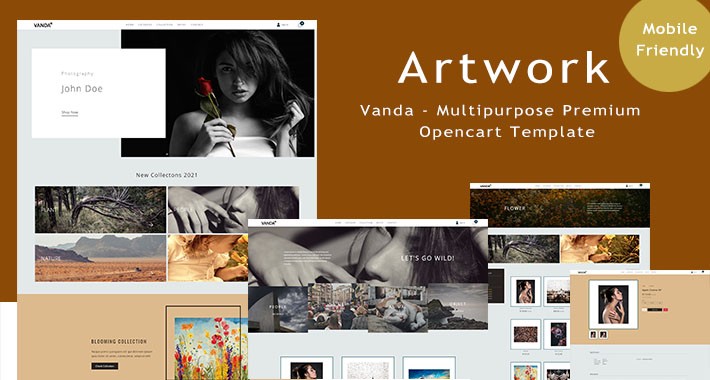 Art - Modern And Minimalistic eCommerce Website Opencart Theme