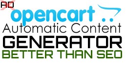 Opencart Automatic Content Generater | The Ultim..