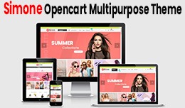 Simmone Opencart Mulitipurpose Responsive Theme
