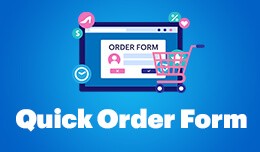 Quick Order Form - easy buy in one click (suppor..