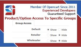 Product and Option access to assigned groups(Fre..