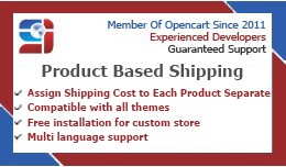 Product Based Shipping  ( OCMOD/VQMOD)