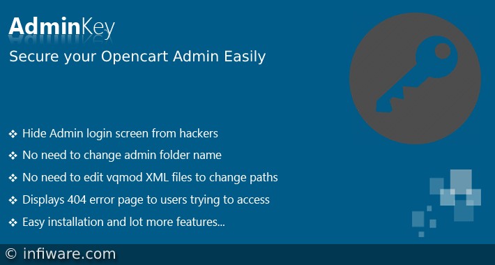 Admin Key - Secure your admin access