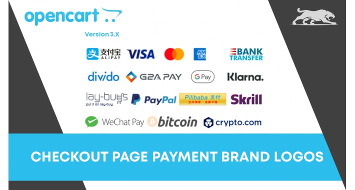 Checkout Page Payment Brand Logos