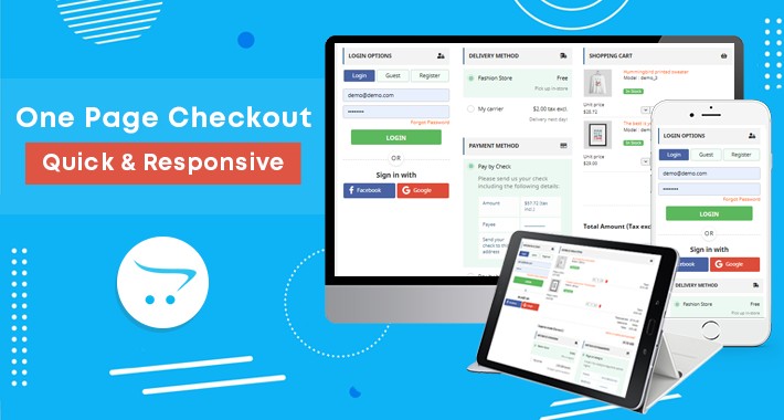 OpenCart - One Page Super Checkout (One Page Checkout, Quick Checkout)