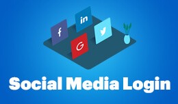 Social Media Login (Google/Facebook/LinkedIn etc.)