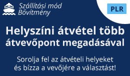 Helyszíni átvétel több átvevőpont megadás..
