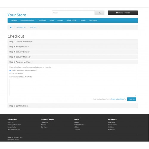 OpenCart Pin Payments Payment Gateway Australia