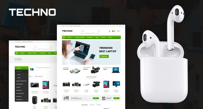 Electronic Mega Multi Store Premium Opencart Theme