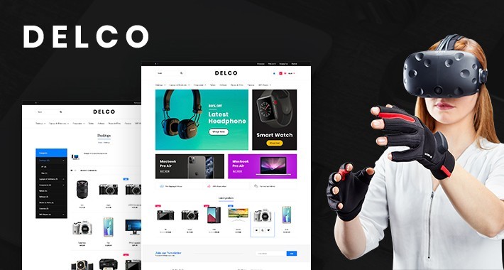 Electronic Mega Multi Store Premium Opencart Theme