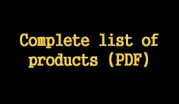 Complete list of products (PDF)