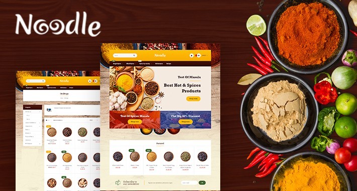 Food Mega Multi Store Premium Opencart Theme