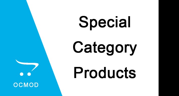 Special Category Products OCMOD