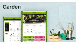 Garden Mega Multi Store Premium Opencart Theme