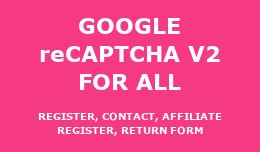 Google reCAPTCHA V2 for All