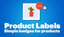 Product Labels - Simple badges for products (sup..