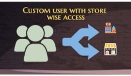 Custom user (group) with store wise access
