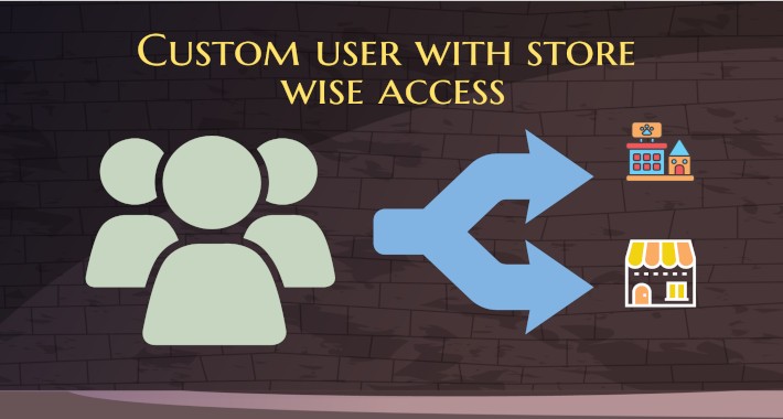 Custom user (group) with store wise access
