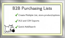 B2B Purchasing Lists